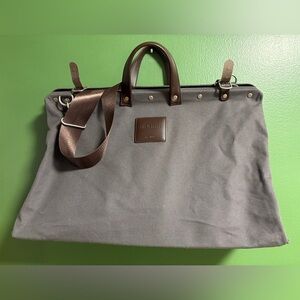 BESPOKE: LINE OF TRADE Canvas Weekender Bag